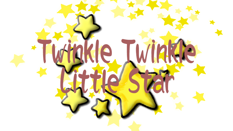キラキラ星（Twinkle twinkle little star）