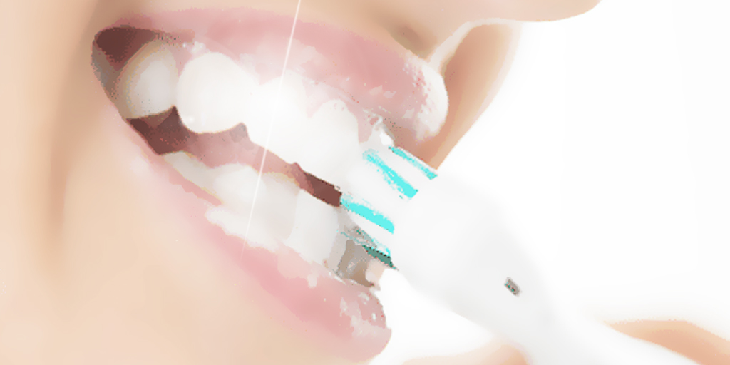 電動歯ブラシで歯を磨くの効果音