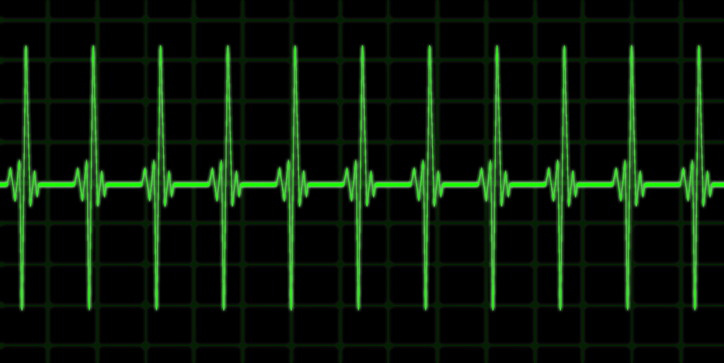 心臓の鼓動（心拍数90）の効果音