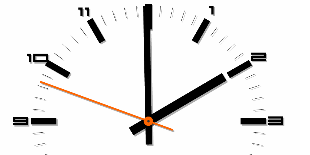 アナログ時計の秒針の音の効果音