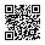 小鳥のさえずりと滝の音のダウロードページのQRコード