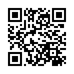 시냇물 소리와 새 지저귀는 소리 다운로드 페이지의 QR 코드